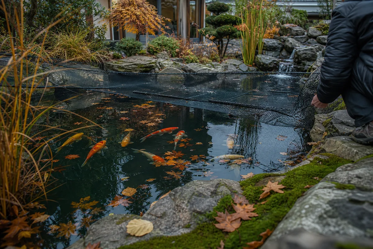 Koi überwintern: ab wann der Teich winterfest sein muss